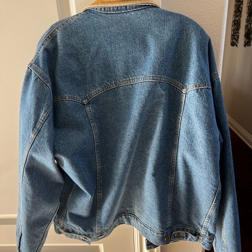 EUC Men’s Large Schaefer Outfitter Denim Jacket - Picture 12 of 16